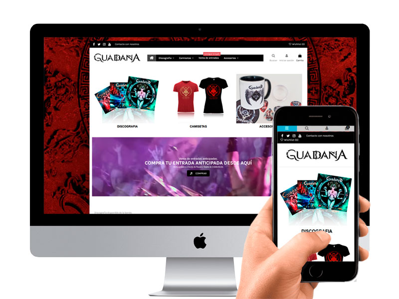 tienda guadana BAMBO Diseño web & Publicidad
