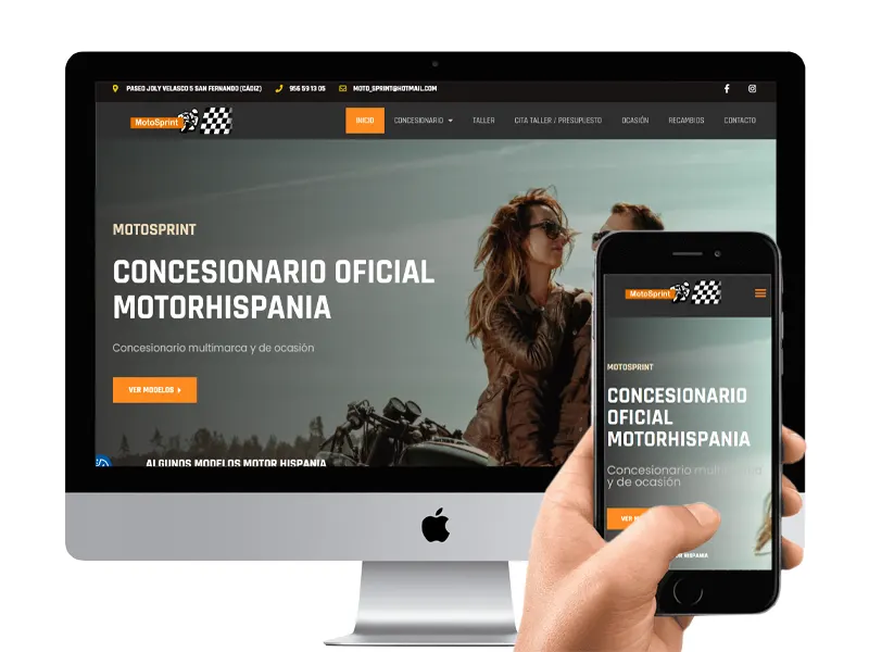 motosprint actualizada BAMBO Diseño web & Publicidad