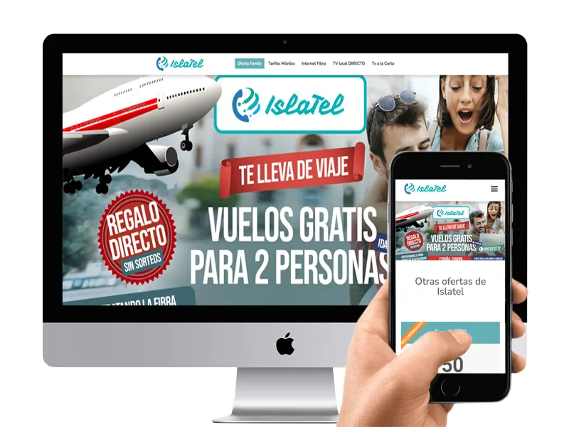 islatel BAMBO Diseño web & Publicidad
